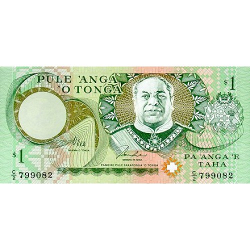 1995 - Tonga P31a 1 Pa´anga banknote