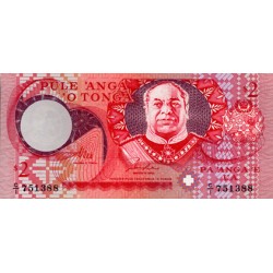 1995 - Tonga PIC 32a billete de 2 Pa´anga S/C