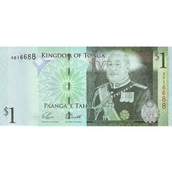2008 - Tonga PIC 37 billete de 1 Pa´anga S/C