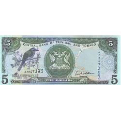 2006 - Trinidad y Tobago  Pic  47      5 Dollars   banknote