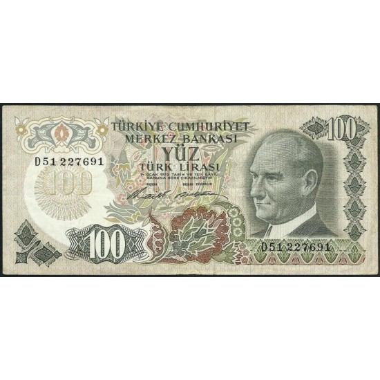 1971 - Turkey Pic 191 1.000 Liras banknote 1971 - Turkey Pic 191 1.000 Liras banknote