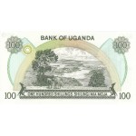 1979 - Uganda PIC 14b   100 Shillins banknote  