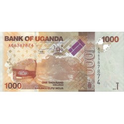 2010 - Uganda 1000 Shillins banknote PIC 49a UNC 2010 - Uganda 1000 Shillins banknote PIC 49a UNC