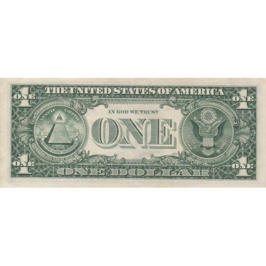 1988 - United States P480a C 1 Dollar banknote 1988 - United States P480a C 1 Dollar banknote