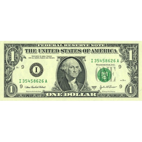 2003 - Estados Unidos P515b F billete de 1 Dólar