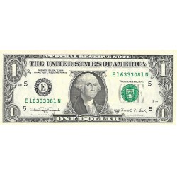 1988A - United States 1 Dollar banknote Letter E PIC 480b UNC 1988A - United States 1 Dollar banknote Letter E PIC 480b UNC