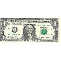 1993 - United States 1 Dollar banknote Letter E PIC 490a UNC 1993 - United States 1 Dollar banknote Letter E PIC 490a UNC