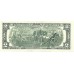 1995 - Estados Unidos PIC 497a billete de 2 Dolares Letra F S/C