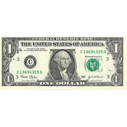 2003 - United States 1 Dollar banknote Letter C PIC 515a UNC 2003 - United States 1 Dollar banknote Letter C PIC 515a UNC