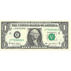 2003 - United States 1 Dollar banknote Letter E PIC 515a UNC 2003 - United States 1 Dollar banknote Letter E PIC 515a UNC