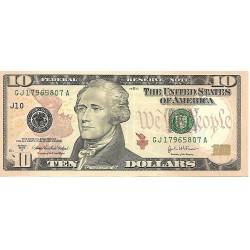 2004A - Estados Unidos PIC 520 billete de 10 Dolares S/C 2004A - Estados Unidos PIC 520 billete de 10 Dolares S/C