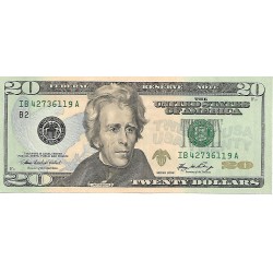 2006 - Estados Unidos PIC 526 billete de 20 Dolares S/C 2006 - Estados Unidos PIC 526 billete de 20 Dolares S/C