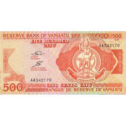 2006 - Vanuatu P5 500 Vatu banknote