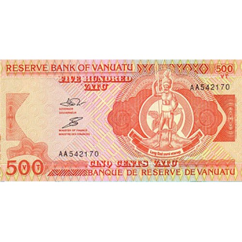 2006 - Vanuatu P5 500 Vatu banknote