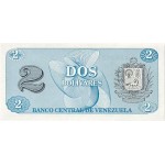 1989 - Venezuela P69 2 Bolivares banknote