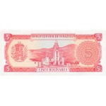 1989 - Venezuela P70b 5 Bolivares banknote