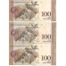 2013 - Venezuela P93g billete de 100 Bolívares MBC