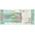 2018 - Venezuela P101 billete de 2 Bolívares S/C