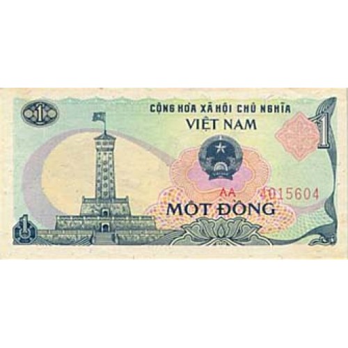 1985 -   Viet Nam   Pic 90      1 Dong banknote