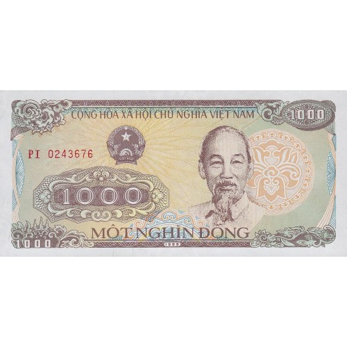 1988 -   Viet Nam   Pic 106a  1000 Dong banknote