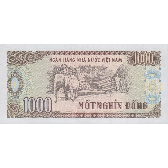 1988 - Viet Nam Pic 106a 1000 Dong banknote 1988 - Viet Nam Pic 106a 1000 Dong banknote