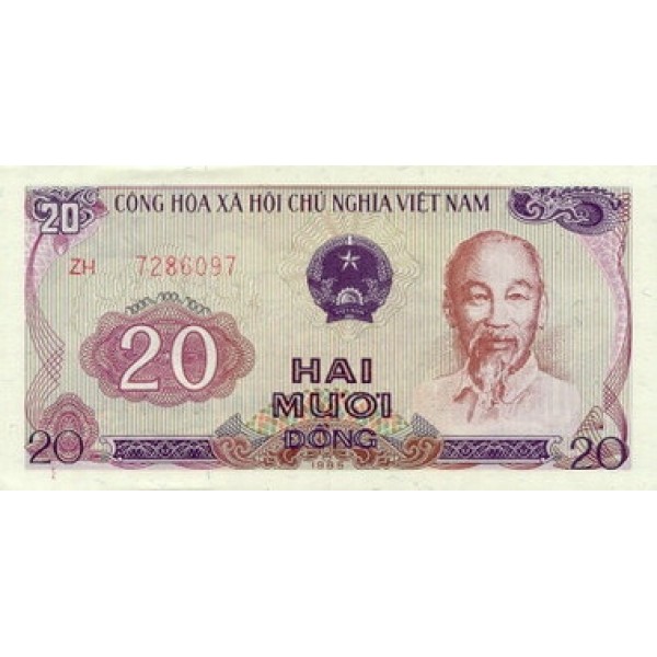 1985 -   Viet Nam   Pic 95   30 Dong banknote