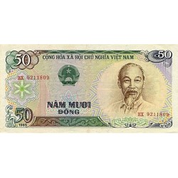 1985/7 - Vietnam PIC 97 billete de 50 Dong S/C