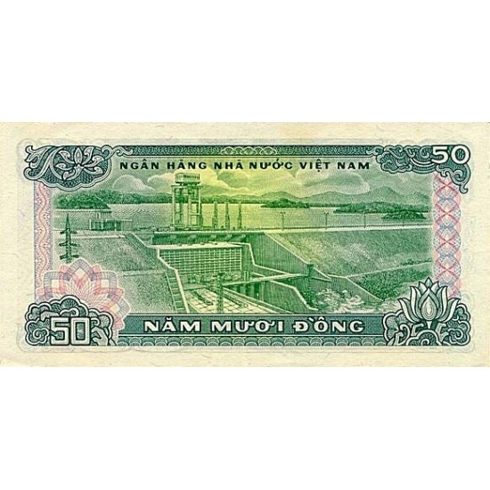 1987 - Viet Nam Pic 97 50 Dong banknote 1987 - Viet Nam Pic 97 50 Dong banknote