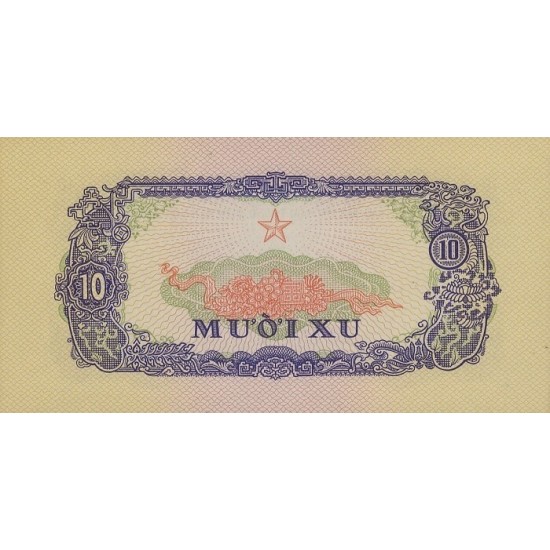 1968 - Viet Nam South Pic R1 10 Dong banknote 1968 - Viet Nam South Pic R1 10 Dong banknote