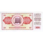 1981 - Yugoslavia Pic 90b        100 Dinara banknote