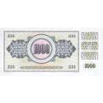1981 - Yugoslavia Pic 92d        1.000 Dinara banknote