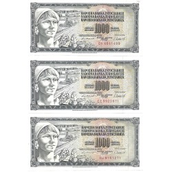 1981 - Yugoslavia PIC 92d billete de 1.000 Dinara EBC