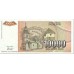 1993 - Yugoslavia PIC 129 billete de 10.000 Dinara S/C