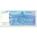 1994 - Yugoslavia PIC 141 billete de 5.000 Dinara S/C