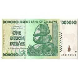 2008 - Zimbabwe 1,000,000,000 Dollars banknote PIC 83 UNC 2008 - Zimbabwe 1,000,000,000 Dollars banknote PIC 83 UNC