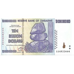 2008 - Zimbawe PIC 85 billete de 10.000.000.000 Dólares S/C