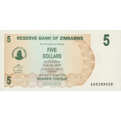 2003  - Zimbabwe   Pic 12b    1000  Dollars  banknote  