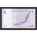 1997 -  Congo Republica Democratica PIC 81 billete de 5 céntimos