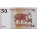 1997 - Congo Democratic Republic PIC 84A 50 Cent. banknote