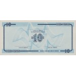 1985 - Cuba P-FX22  10 Pesos banknote