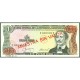 1987 - Dominican Republic P126s2 Peso Oro Specimen banknote 1987 - Dominican Republic P126s2 Peso Oro Specimen banknote