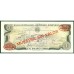 1987 - Dominican Republic P126s2 Peso Oro Specimen banknote